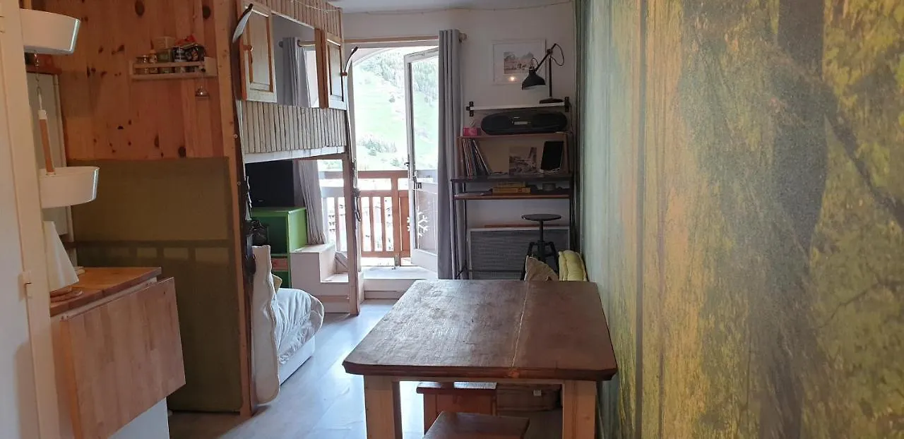 شقة Studio Alpheratz Forest - 1 A 3 Pers - Wifi, Balcon, Vue Piste Et Glacier Muzelle, Calme, Proche Commerces Et Pistes- Tsc Super Venosc A 80M لو دوز آلب
