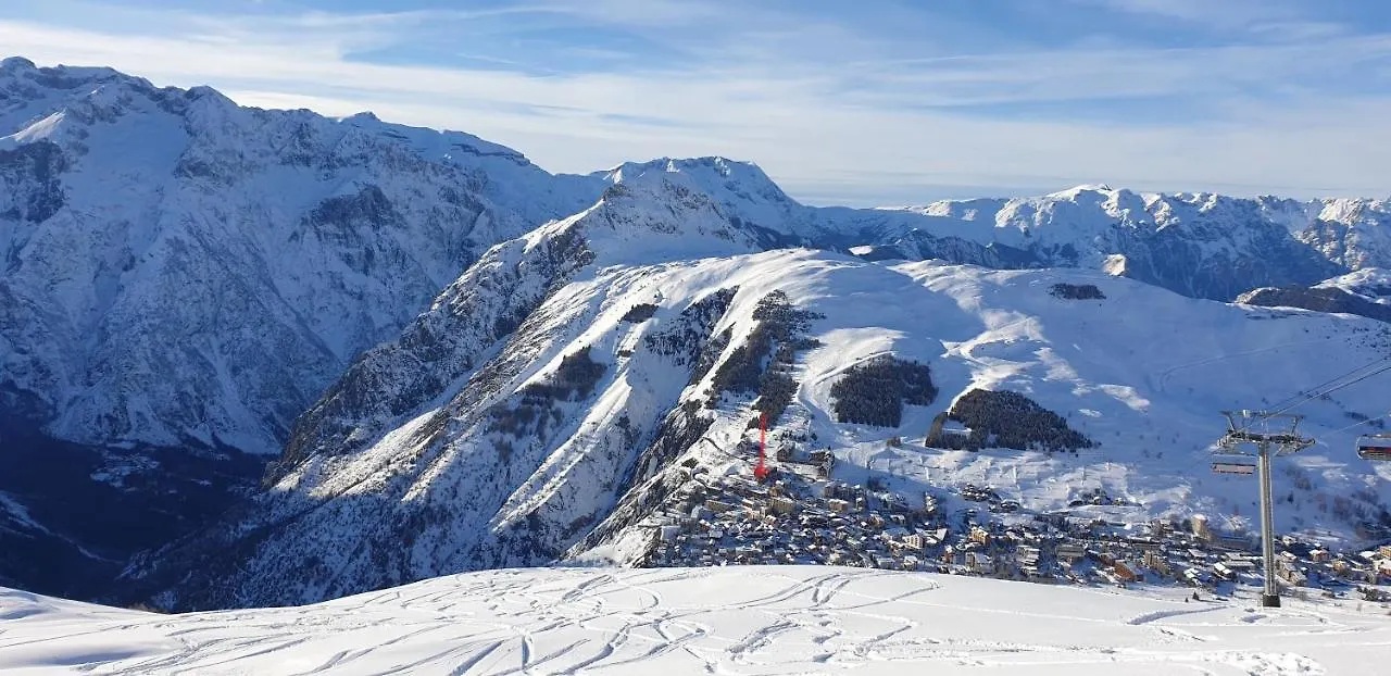 Studio Alpheratz Forest - 1 A 3 Pers - Wifi, Balcon, Vue Piste Et Glacier Muzelle, Calme, Proche Commerces Et Pistes- Tsc Super Venosc A 80M لو دوز آلب شقة